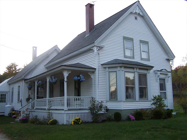 Restored and updated Farmhouse, Sebago, Maine